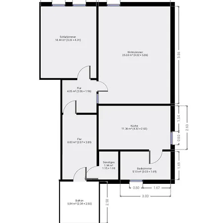 アパート Wohlfuehl-wohnungen Im Herzen Von *
